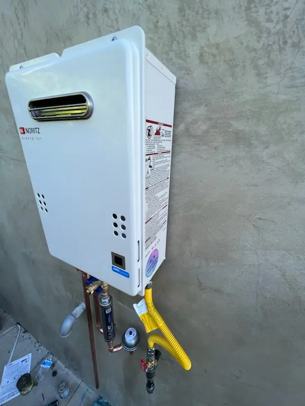 Tankless water heater installation for Wyman Park homes